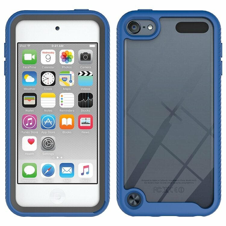 Противоударный чехол для iPod touch 5 / 6 / 7 (Blue)