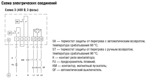 Shuft EHC 250-12,0/3 Электрический нагреватель для круглых каналов - фотография № 3