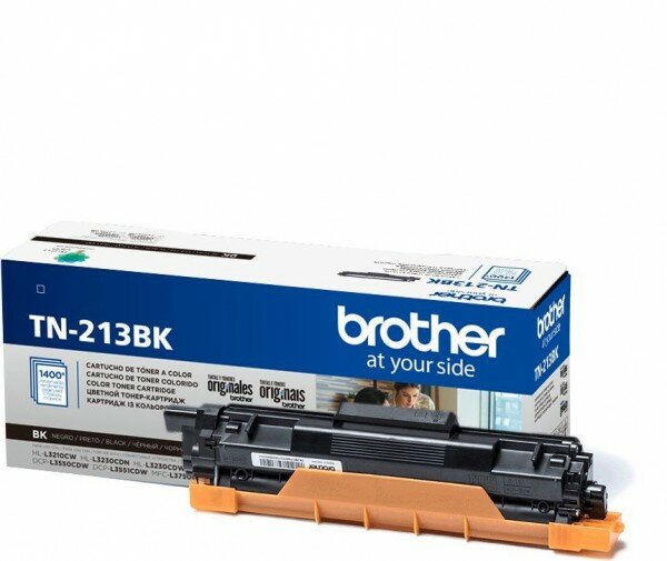 Тонер Картридж Brother TN213BK черный (1400стр.) для Brother HL3230/DCP3550/MFC3770 TN213BK