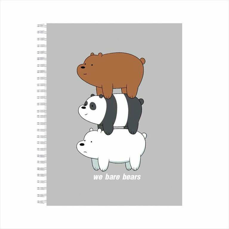 Тетрадь Вся правда о медведях/ We Bare Bears №3, А5