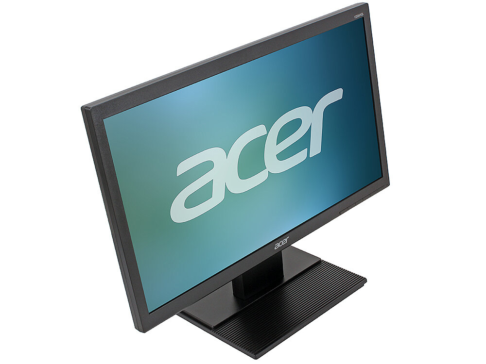 Монитор 19.5" Acer V206HQLBB Black LED, 1366x768, 5ms, 200 cd/m2, 100M:1, D-Sub