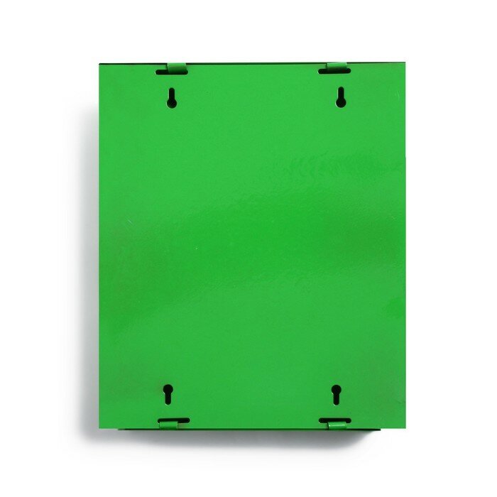 Ящик почтовый с замком, вертикальный, «Почта», зелёный - фотография № 7