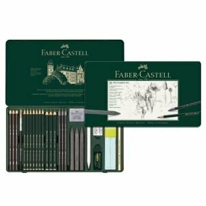 Набор карандашей чернографитных Faber-Castell Pitt Graphite 26 предметов, 1197874