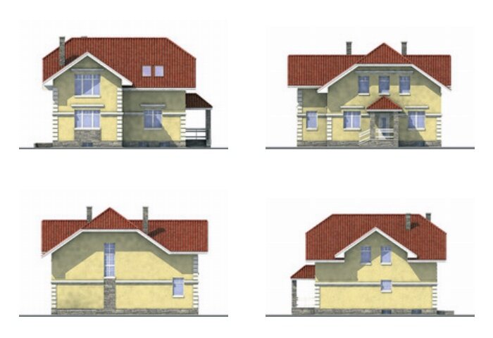 Проект дома Plans-52-31 (237 кв.м, газобетон) - фотография № 2