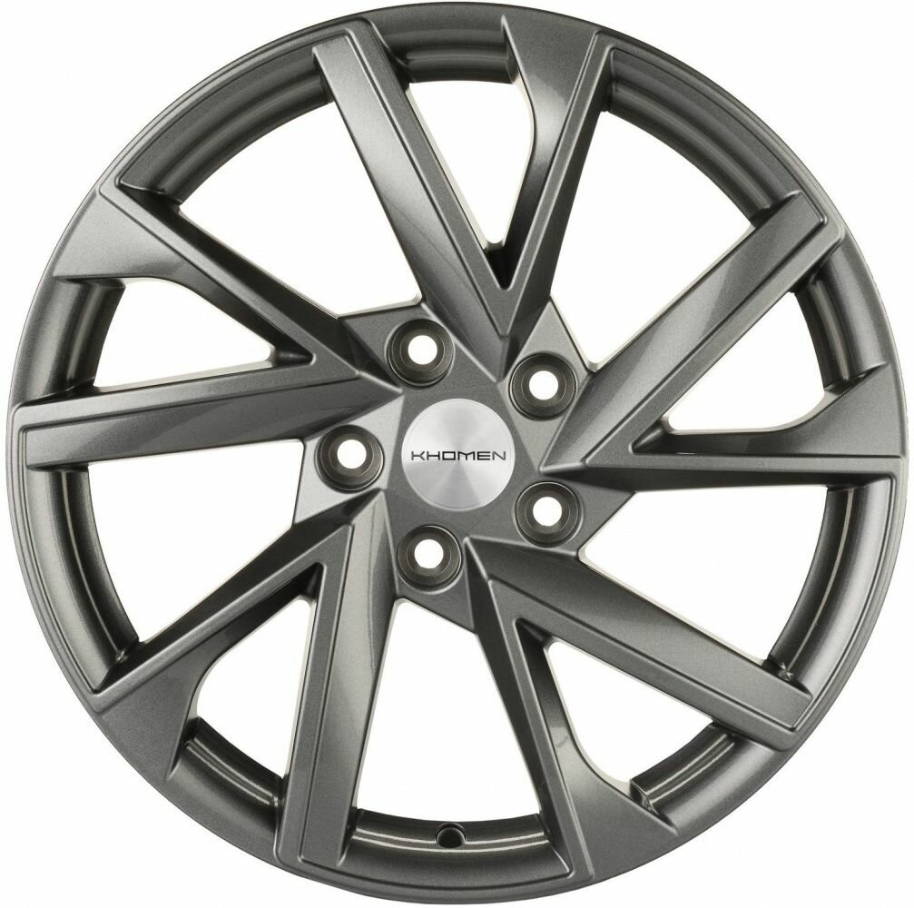 Колесный Диск Khomen Wheels KHW1714 (Kodiaq) 7x17 5x112 D57,1 ET40 Gray-FP