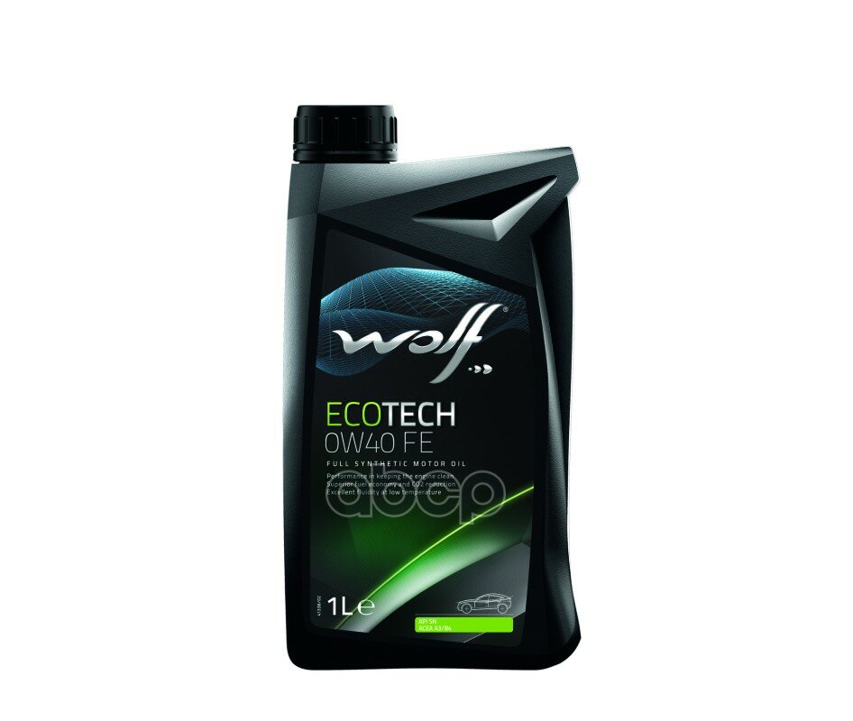 Wolf Масло Моторное Ecotech 0w40 Fe 1l