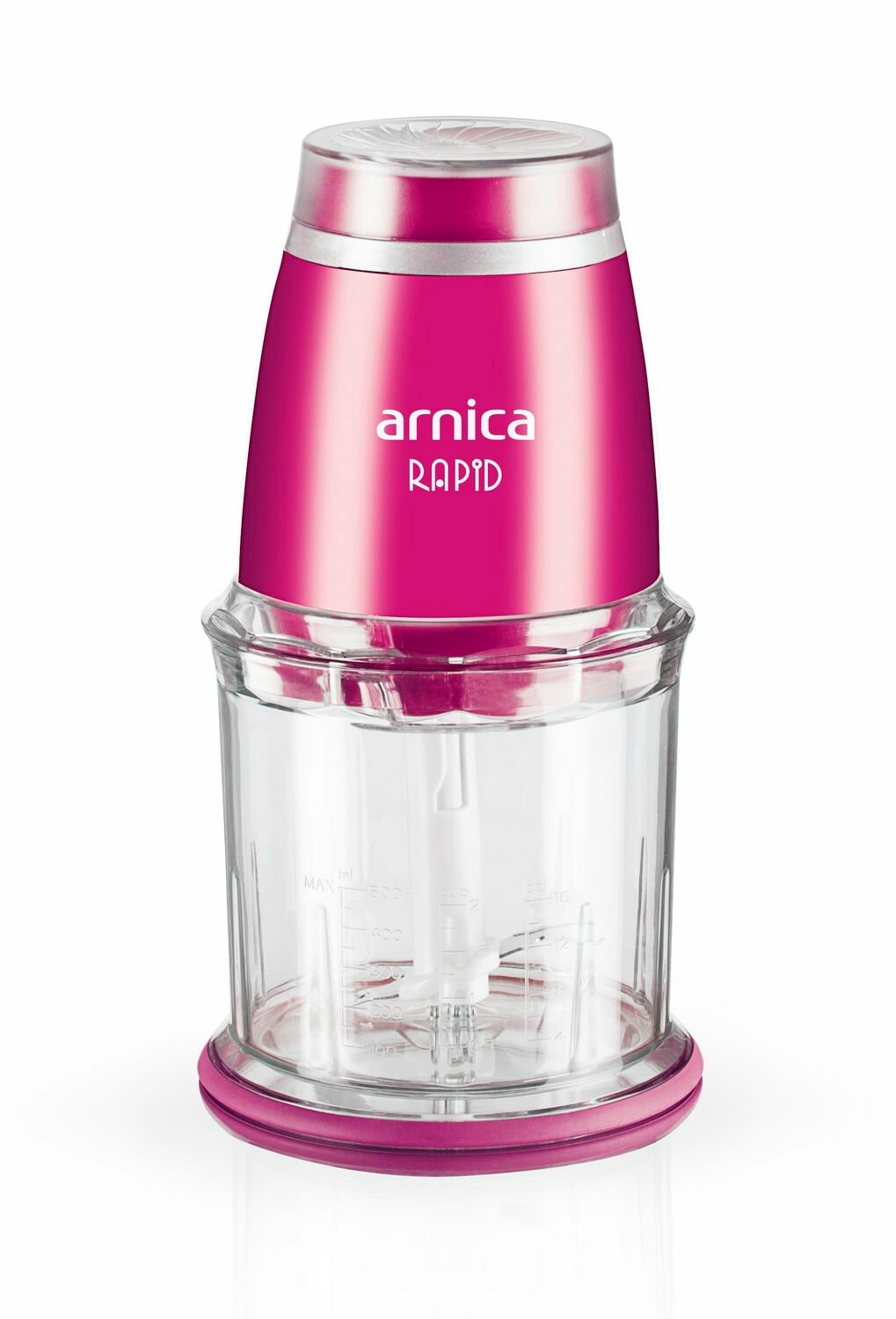 Измельчитель Arnica Rapid mini розовый