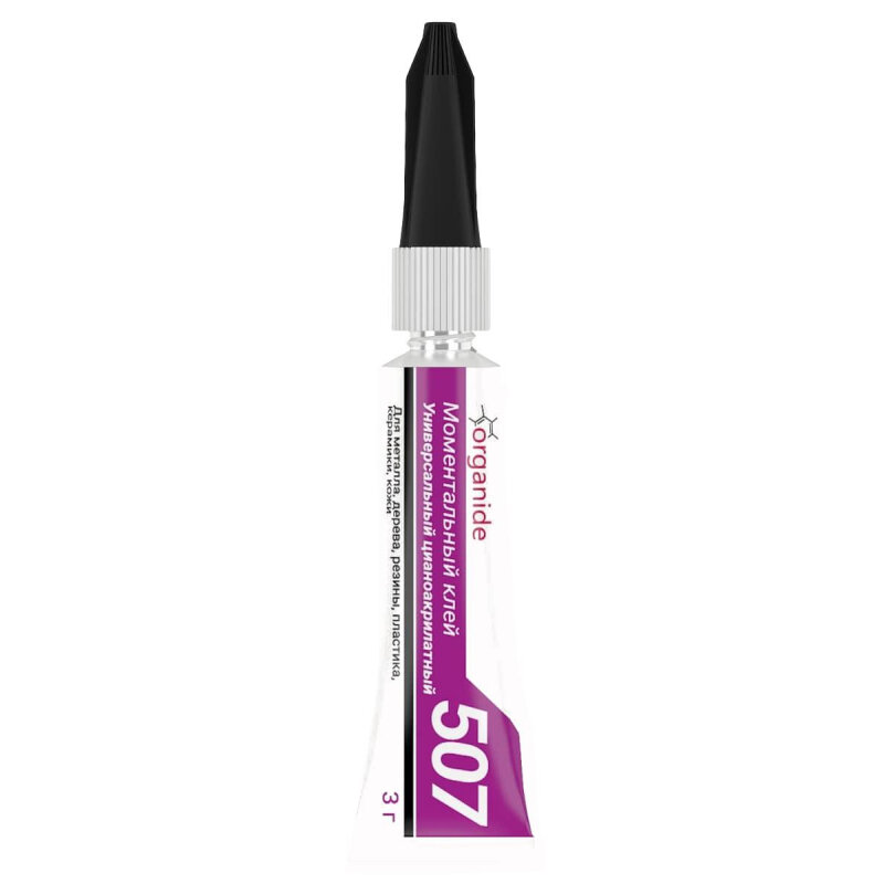 фото Клей универсальный ORGANIDE 507 (3 гр.) 24458, 4 шт.