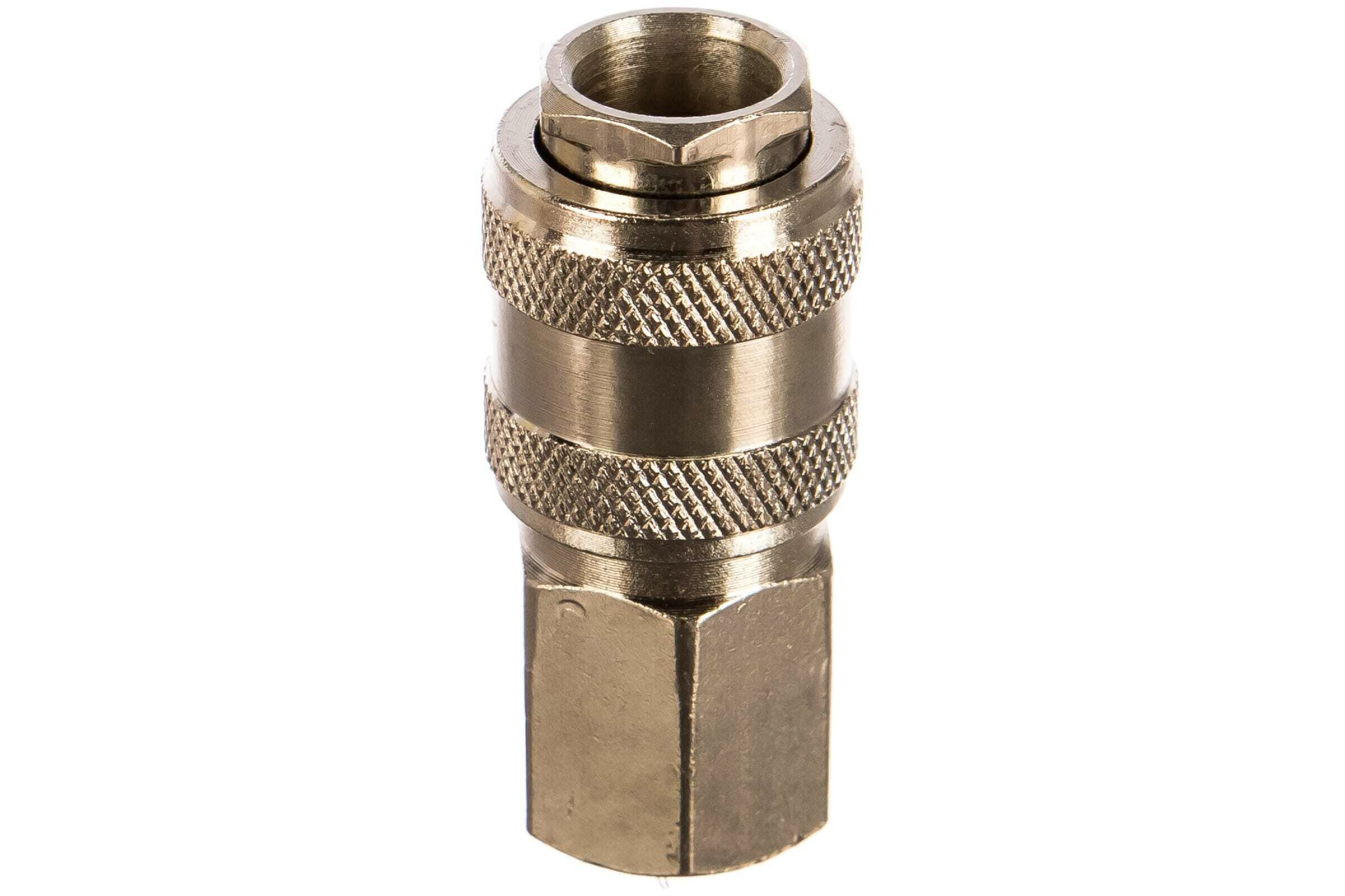 фото Быстроразъем пневматический ER-SE1-2SF:с клапаном с внутренней резьбой 1/4" эврика