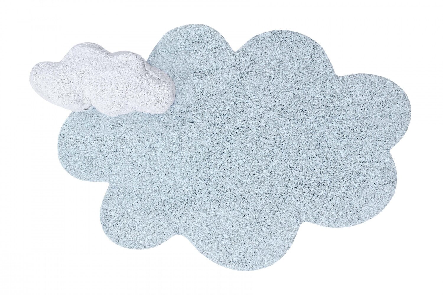 Ковер Lorena Canals облако с подушкой (голубое) 110*170 C-PUFFY-DREAM - фотография № 1