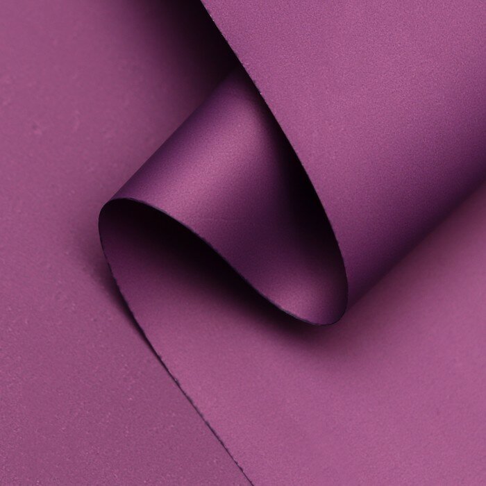 Пленка для цветов тонированная матовая пурпур пастель 05 х 10 м ±1 см 65 мкм