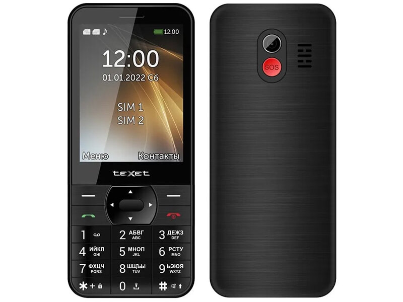 Сотовый телефон teXet TM-423 Black