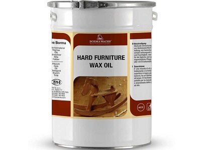 BORMA WACHS (Борма) Hard Wax furniture Oil Масло для мебели на основе воска 0.5л