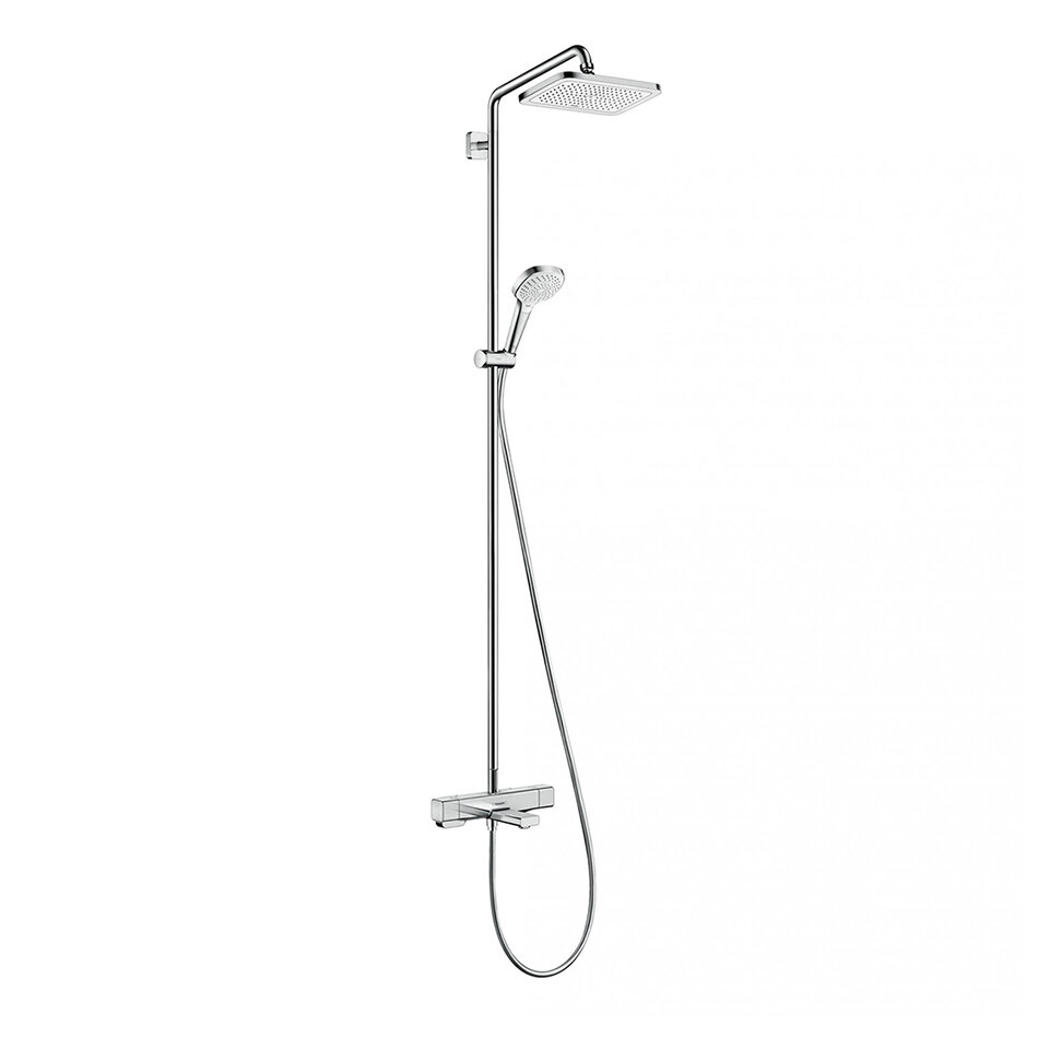 Смеситель с душевой лейкой hansgrohe Croma E Showerpipe 280 1jet 27687000