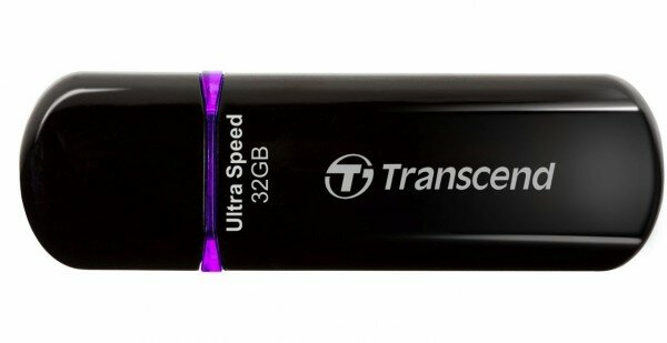 Флешка Transcend 32Gb Jetflash 600 TS32GJF600 USB2.0 черный TS32GJF600