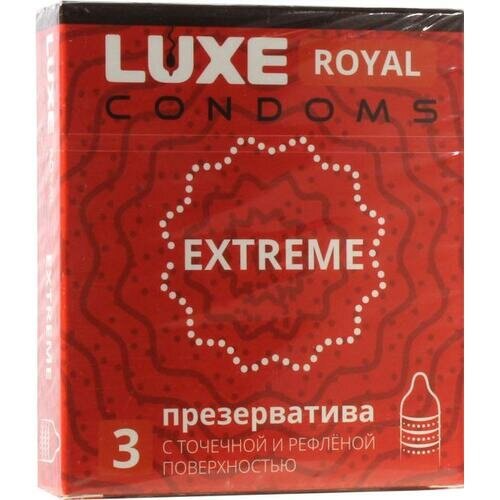 Презервативы Luxe ROYAL EXTREME 3 шт