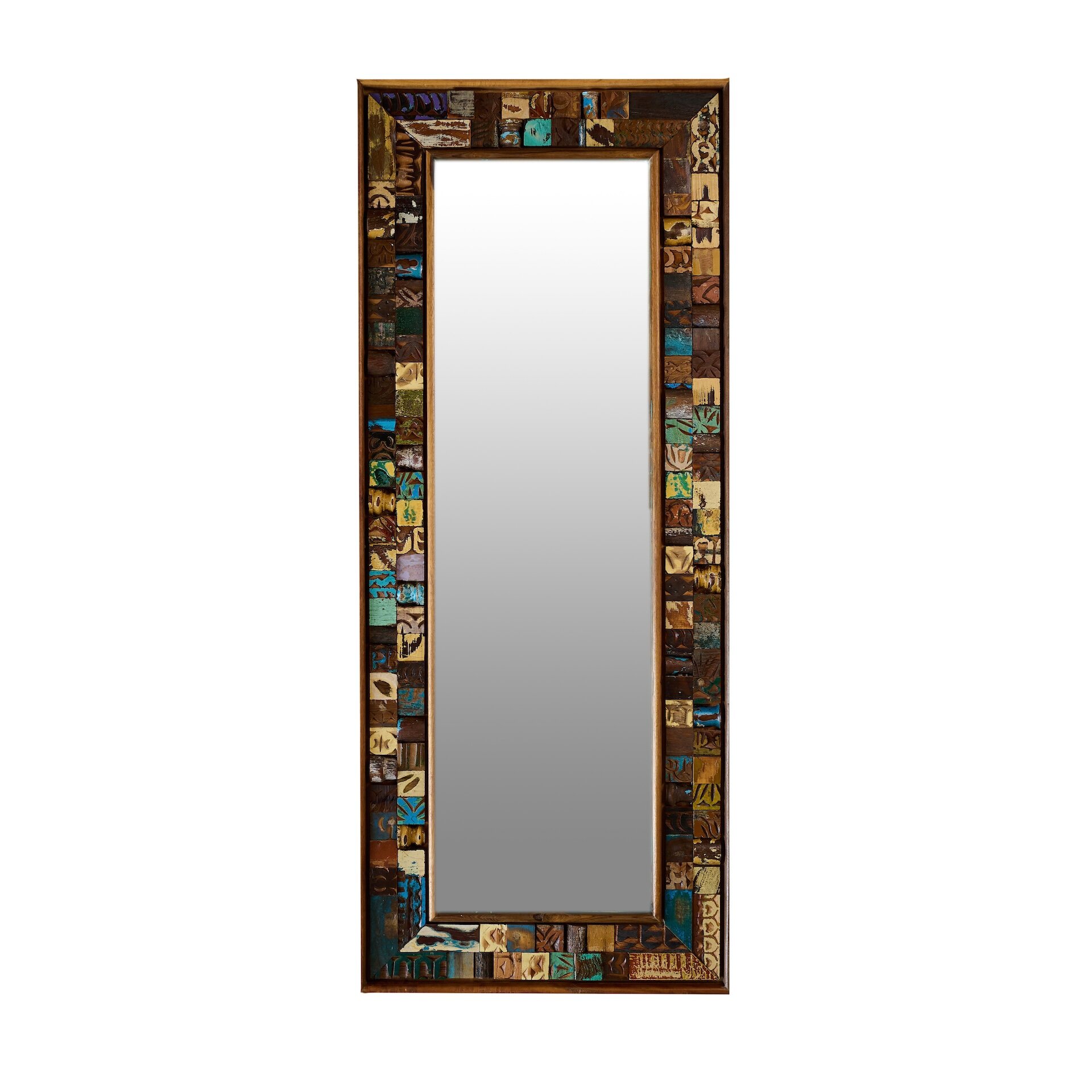 Деревянное зеркало, сарика 4 - фотография № 1
