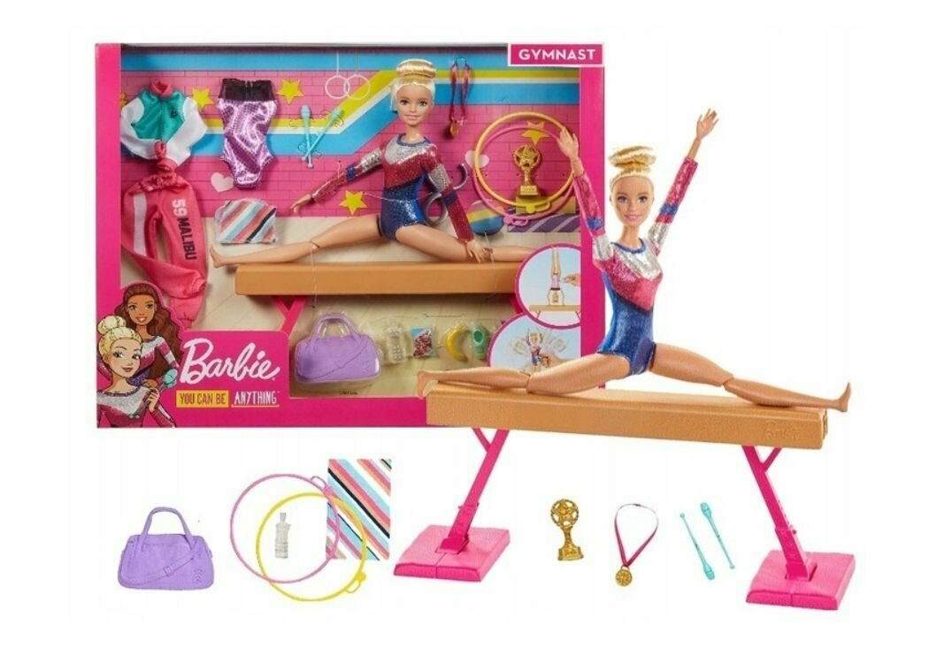 Кукла Mattel Barbie Гимнастка GJM72