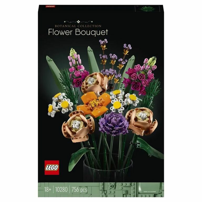 LEGO ICONS Конструктор Букет цветов, 10280