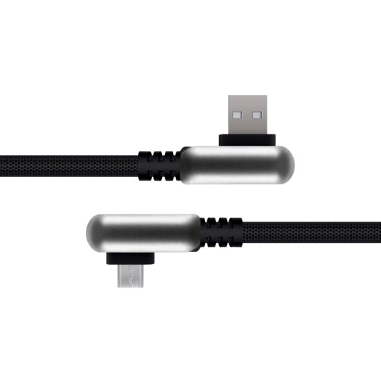 Кабель Rombica Digital Electron M Brown, micro USB B (m), USB A(m), 1.2м, коричневый [mpq-002] Noname - фото №1