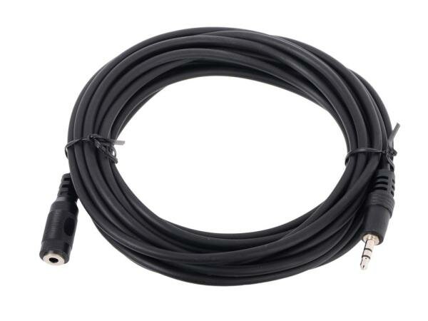 Кабель удлинительный 5.0м VCOM Telecom 3.5 Jack (M) - 3.5 Jack (F) стерео аудио TAV7179-5M