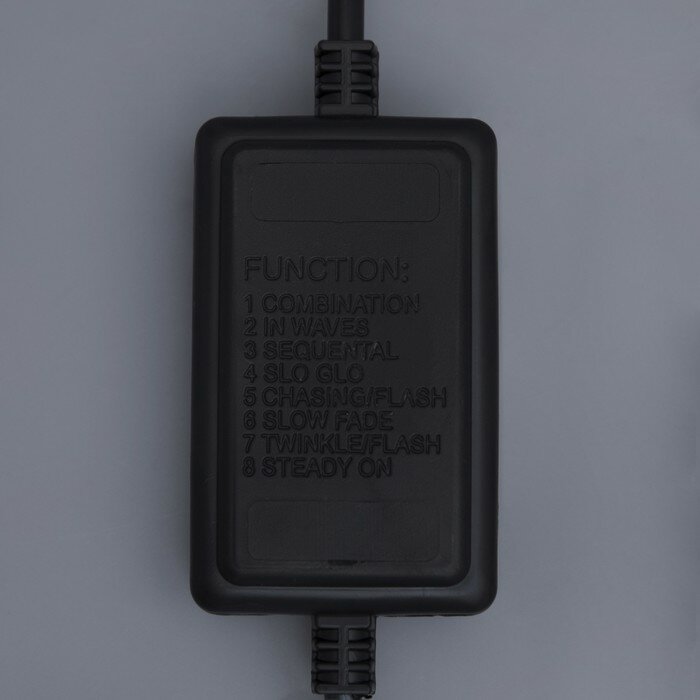 Luazon Lighting Контроллер уличный для LED дюралайта 13 мм, 2W, до 100 метров, 8 режимов - фотография № 2