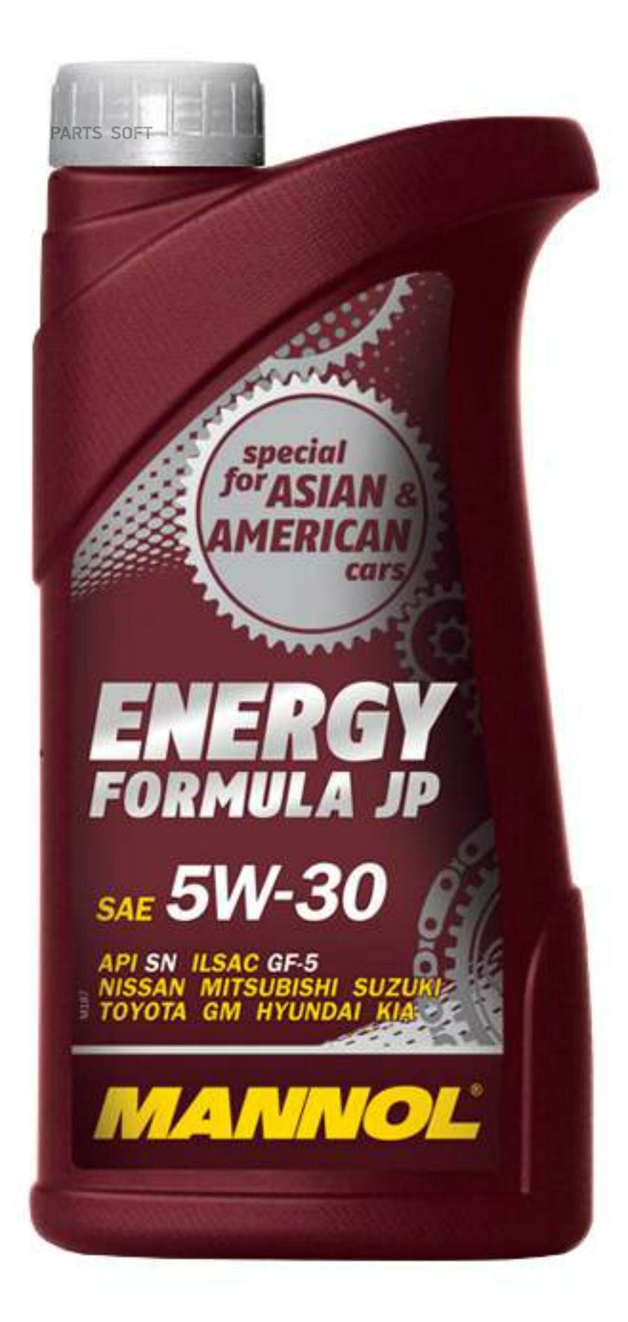 MANNOL 1059 Масло Mannol 5W30 Energy Formula JP API SN ILSAC GF-6A 1л син MN7914-1