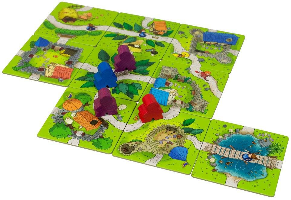 Настольная игра "Каркассон Junior" (915306) МИР ХОББИ - фото №4