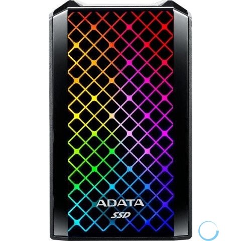 Внешний тверд. накопитель ADATA ASE900G 2Тб USB 3.2 Скорость записи 2000 Мб/сек. Скорость чтения 2000 Мб/сек. 2,5" ASE900G-2