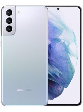 Мобильный телефон Samsung Galaxy S21+ 5G (SM-G996B) 8/256 ГБ, серебряный фантом