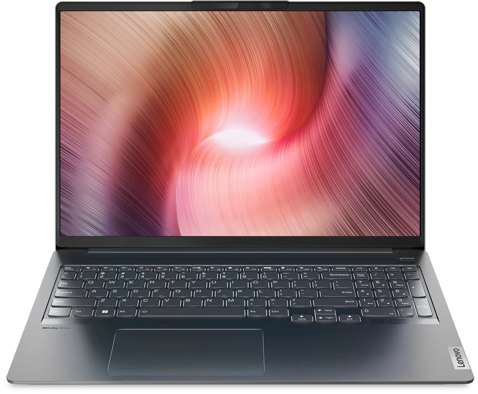Ноутбук/ Lenovo IdeaPad 5 Pro 16ARH7 16"(2560x1600 IPS)/AMD Ryzen 7 6800HS(3.2Ghz)/16384Mb/512SSDGb/noDVD/Int:AMD Radeon/Cam/BT/WiFi/75WHr/war 1y