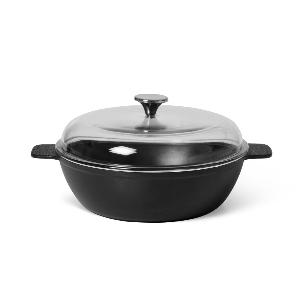 FISSMAN Чугунный сотейник NOMADA 28x8см / 4,1л