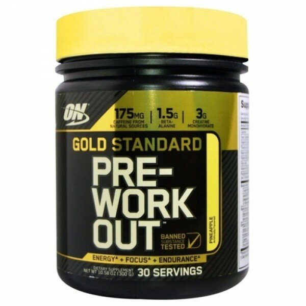 Optimum Nutrition Предтренировочный комплекс Optimum Nutrition Gold Standard Pre-Workout (300 г) фруктовый пунш