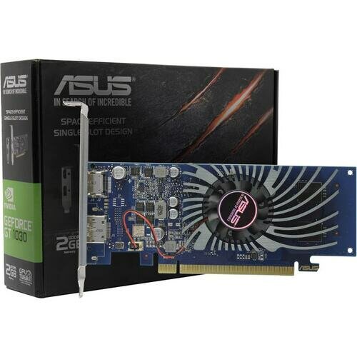 Видеокарта ASUS GeForce GT 1030 2GB LP (GT1030-2G-BRK)