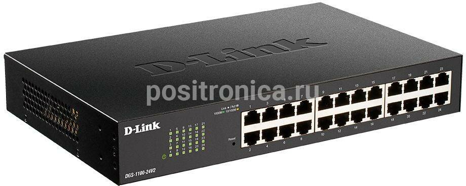 Коммутатор настраиваемый D-Link DGS-1100-24V2/A