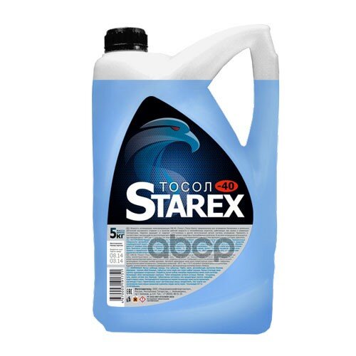 Тосол 40 Starex Готовый 5кг -40°с Синий (Север) Starex арт. 700623