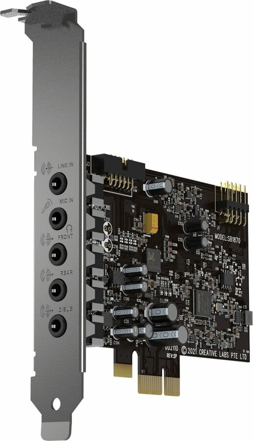 Звуковая карта PCI-E Creative Audigy FX V2 51 Ret [70sb187000000]