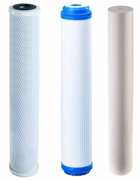 Комплект фильтров Aquapro 20" Slim Line