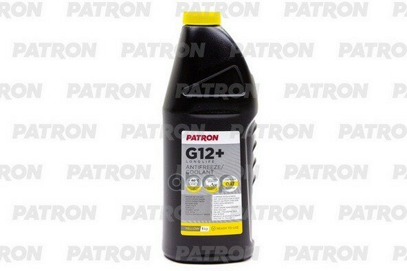 Антифриз Patron Yellow G12+ Готовый -40c Желтый 1 Кг Pcf5001 PATRON арт. PCF5001