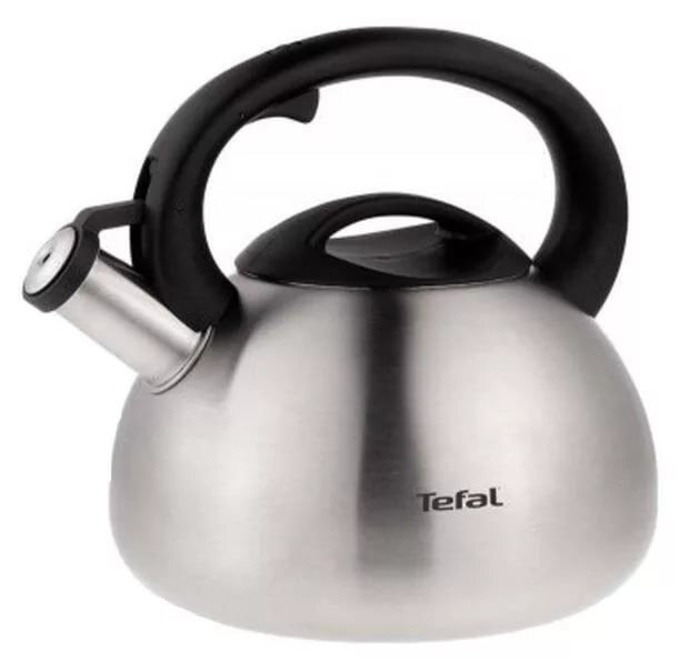 Чайник металлический Tefal C7921024 2.5л. серебристый