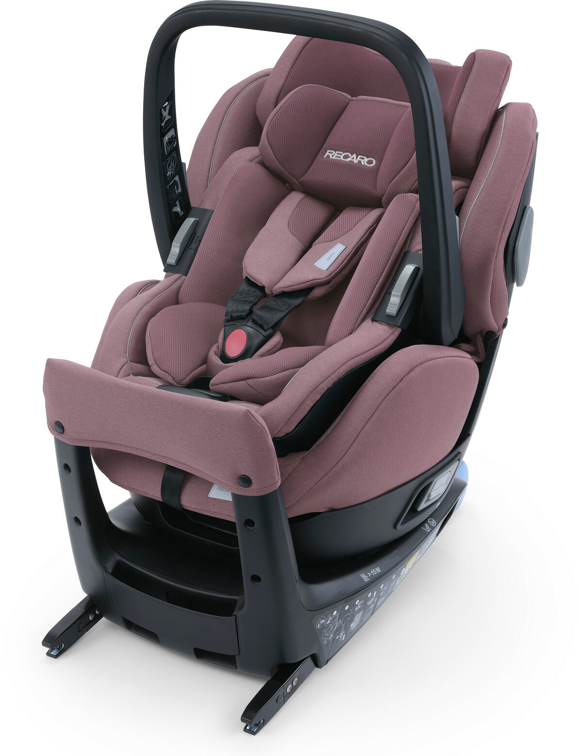 Автокресло Recaro Salia Elite, гр. 0/1, расцветка Prime Pale Rose