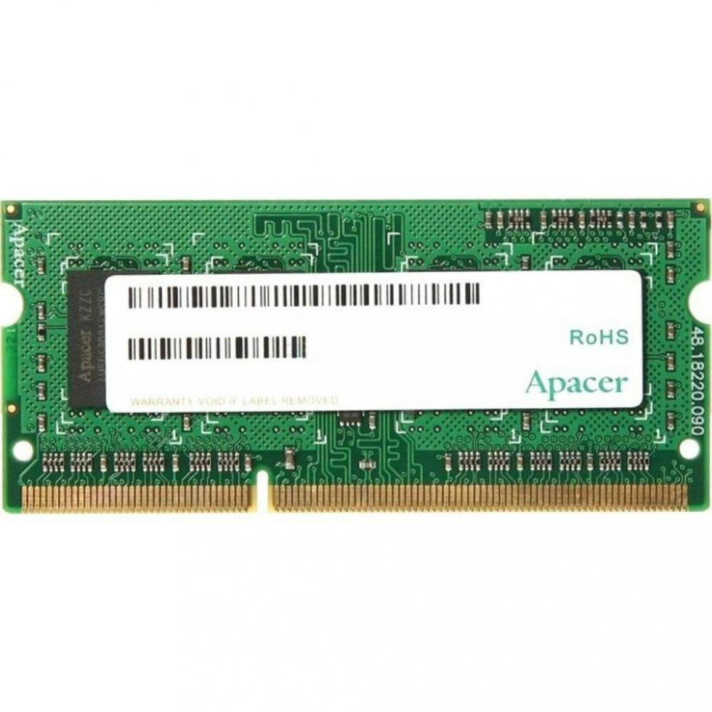 Память Apacer DDR3 4GB 1600MHz SO-DIMM (PC3-12800) (Retail) (AS04GFA60CATBGC/DS.04G2K.KAM)