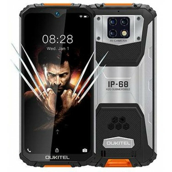 Смартфон OUKITEL WP6 6/128GB Черный-Оранжевый/Black-Orange