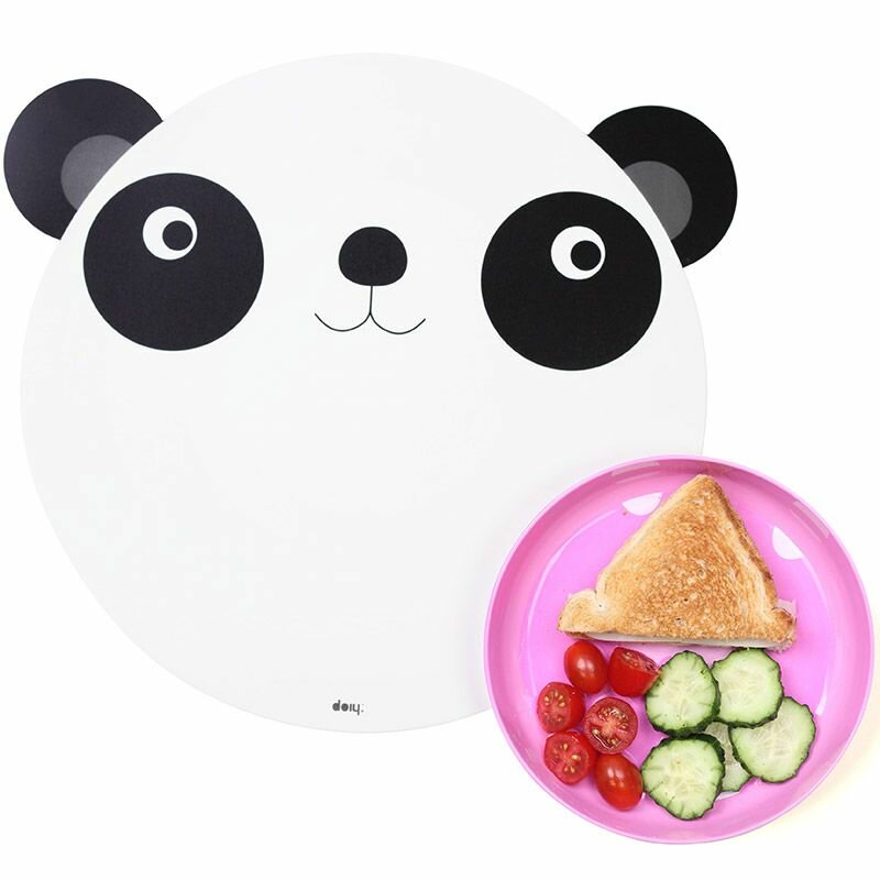 Коврик и миска Doiy Design Hungry Mats panda - фотография № 1