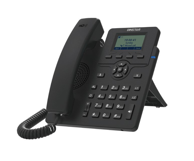 IP Телефон Dinstar C60UP черный