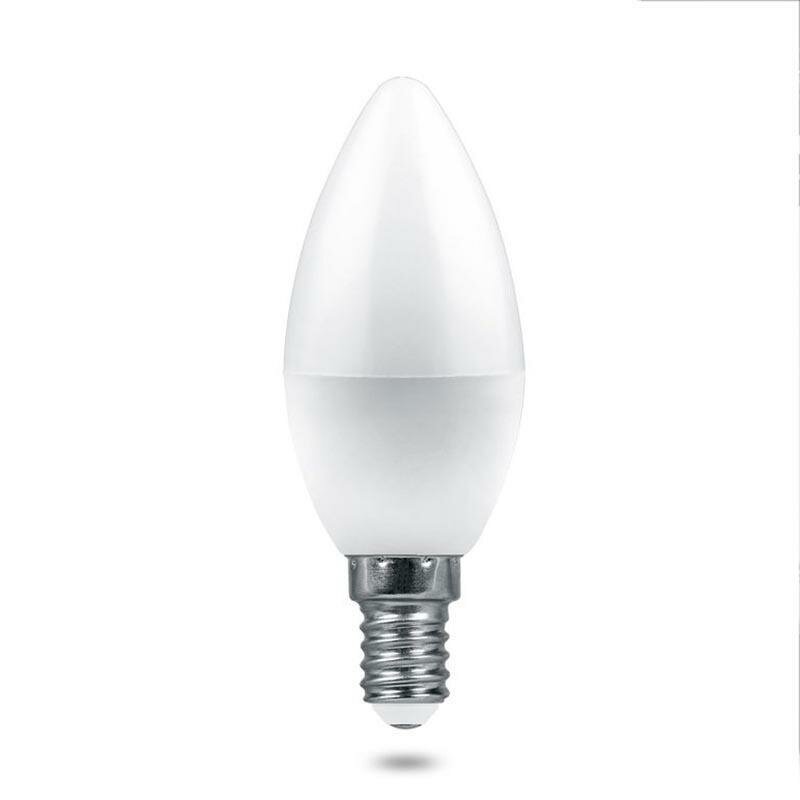 Feron Лампа светодиодная Feron E14 6W 2700K Матовая LB-1306 38044