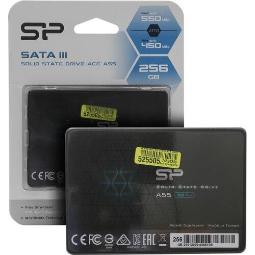 SSD Silicon power A55 256 Гб SP256GBSS3A55S25