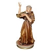 Статуэтка из фарфора Монах с трубой La Medea LZ022/MED - изображение