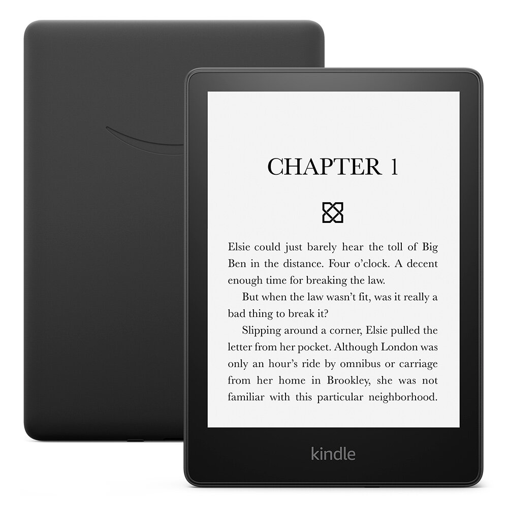 Электронная книга Amazon Kindle PaperWhite 2021 32Gb Black Ad-Supported