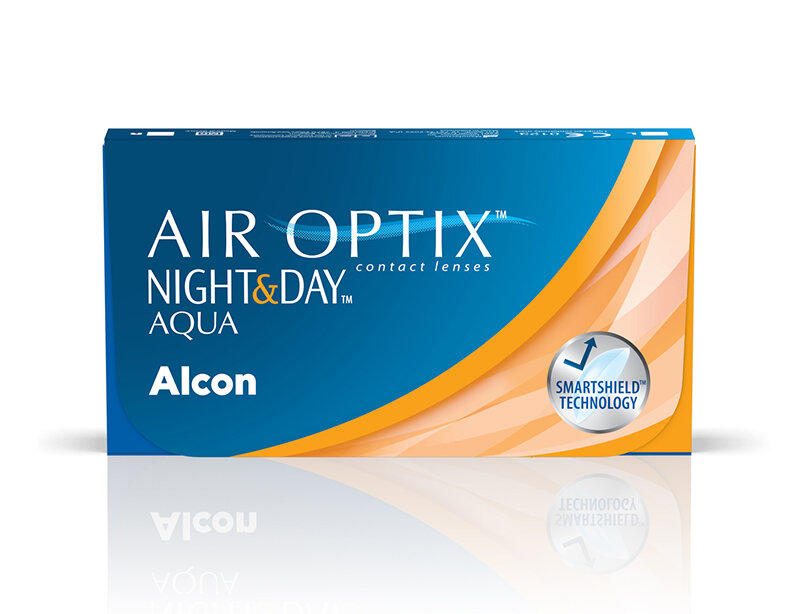 AIR OPTIX NIGHT/DAY Air Optix 3 шт + 04.25 R 8.6 прозр.